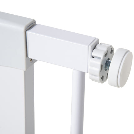 Adjustable door safety gate, automatic closing 75-96cm