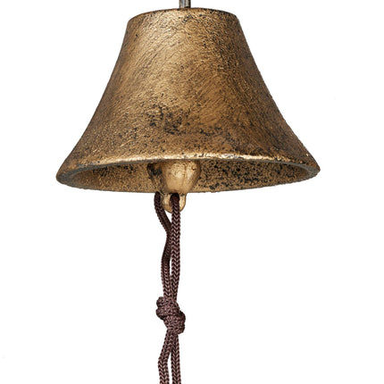 Türklingel aus Gusseisen "Schlüssel" in Gold