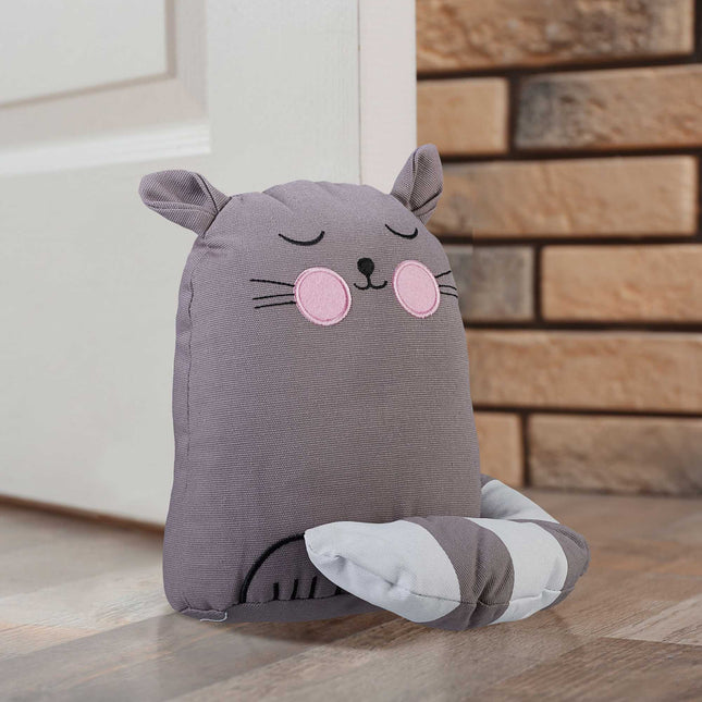 Tür klemmende Katze