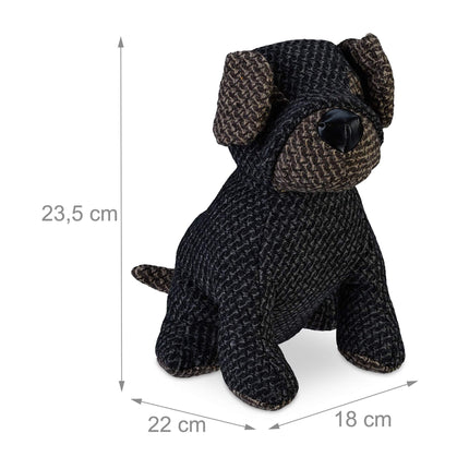 Chien qui bloque la porte
