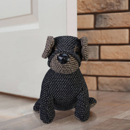 Chien qui bloque la porte