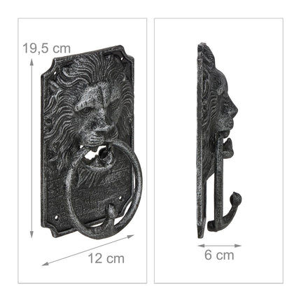 Heurtoir de porte lion