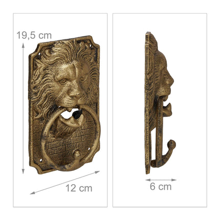 Heurtoir de porte lion