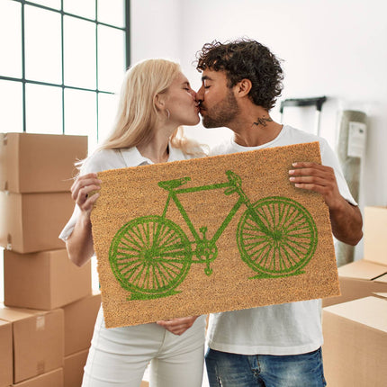 Door mat Bicycle Coconut