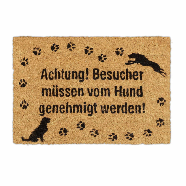 Fußmatte Kokosnuss Hund