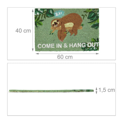 Doormat "Come In & Hang Out"