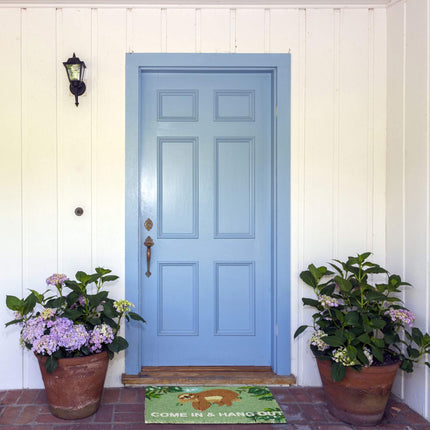 Doormat "Come In & Hang Out"