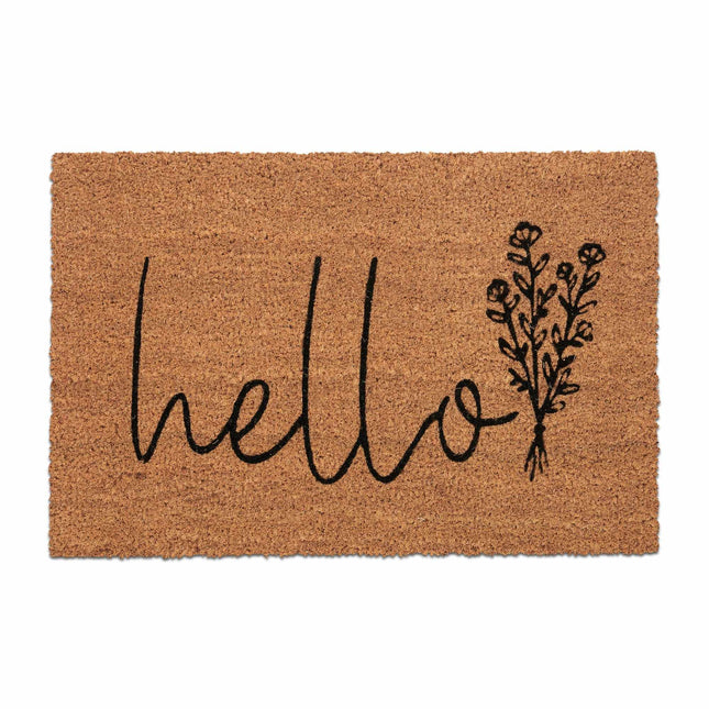 Fußmatte "Hello" in Kokos