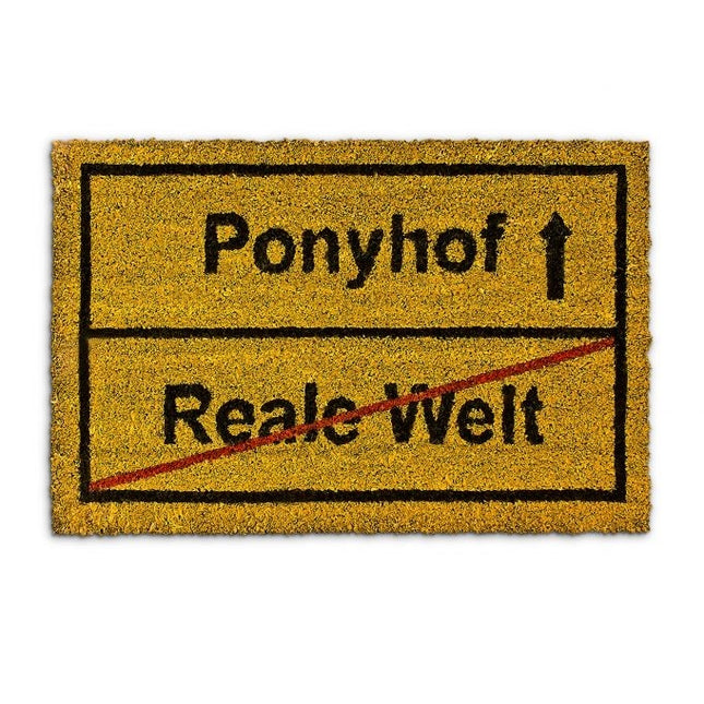 Fußmatte "Pony Farm" Kokosnuss 40x60 cm