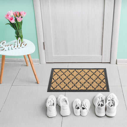 Doormat Rubber &amp; Coconut pattern