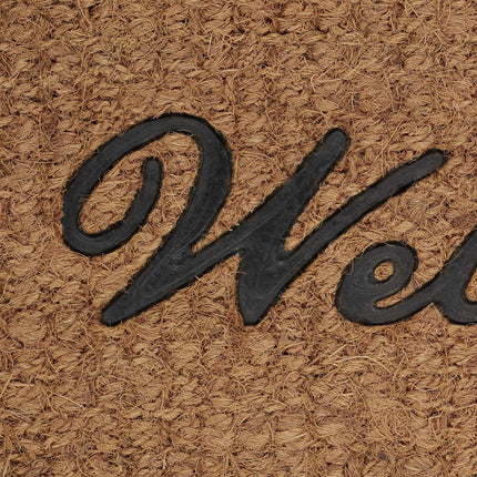 Doormat "Welcome" rubber & coconut