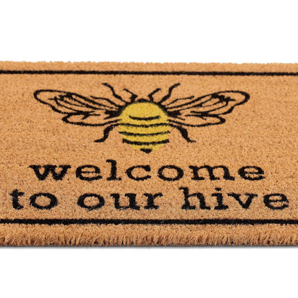 Door mat coconut "Beehive".