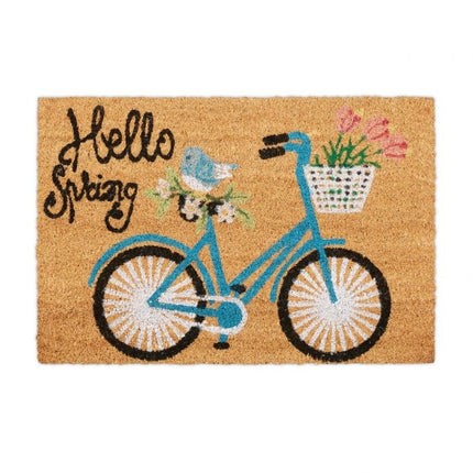 Rohožka z kokosového vlákna „Hello Spring“