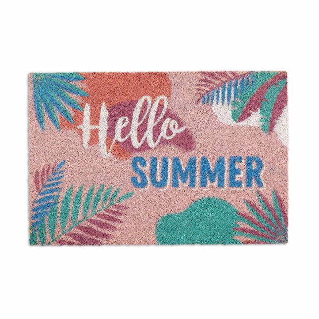 Fußmatte aus Kokosfaser „Hello Summer“