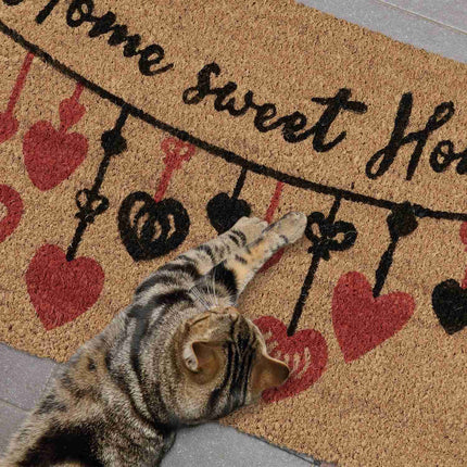 Rohožka z kokosového vlákna „Home Sweet Home“