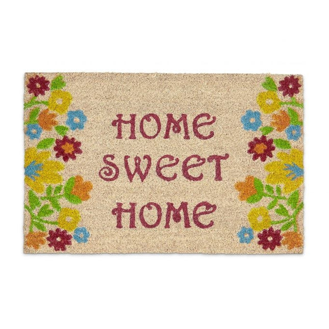 Deurmat van kokosvezel "Home Sweet Home"