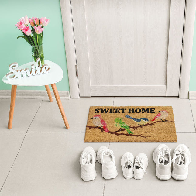 Rohožka z kokosového vlákna „Sweet Home“