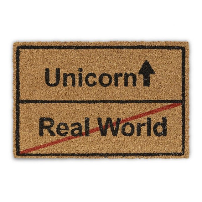 Rohožka z kokosového vlákna Unicorn/Real World