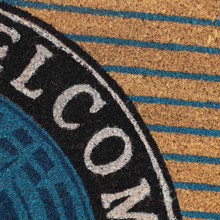 Paillasson en fibre de coco "Bienvenue"