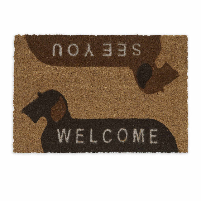 Rohožka z kokosového vlákna „Welcome/See You“