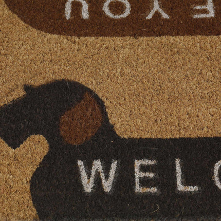 Rohožka z kokosového vlákna „Welcome/See You“