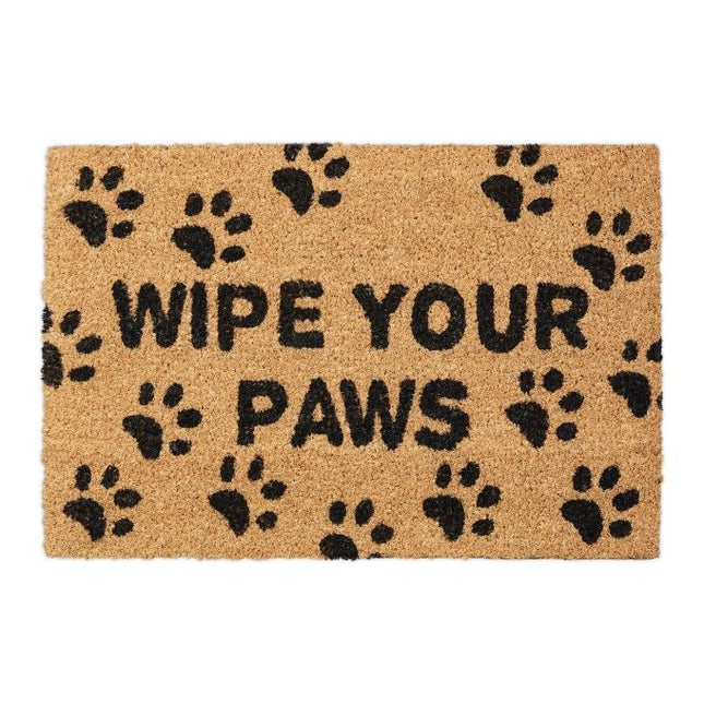 Fußmatte Kokosfaser Wipe Your Paws