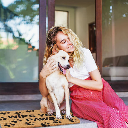 Door mat coconut fiber Wipe Your Paws