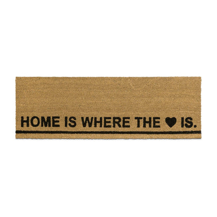 Rohožka z kokosového vlákna dlouhá „Home is ...“