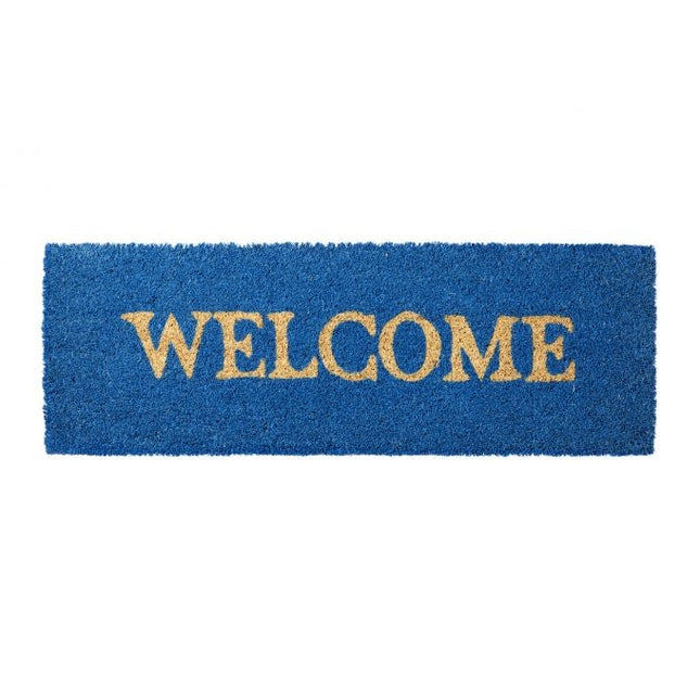 Rohožka z kokosového vlákna úzká „Welcome“