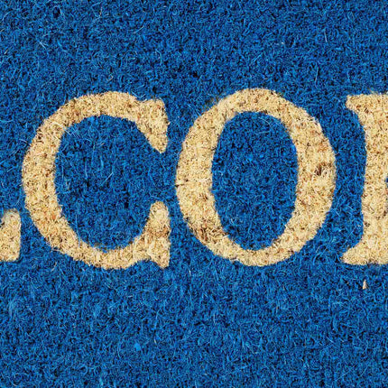 Door mat coconut fiber narrow "Welcome"