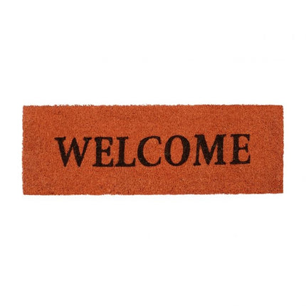 Door mat coconut fiber narrow "Welcome"