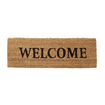 Rohožka z kokosového vlákna úzká „Welcome“
