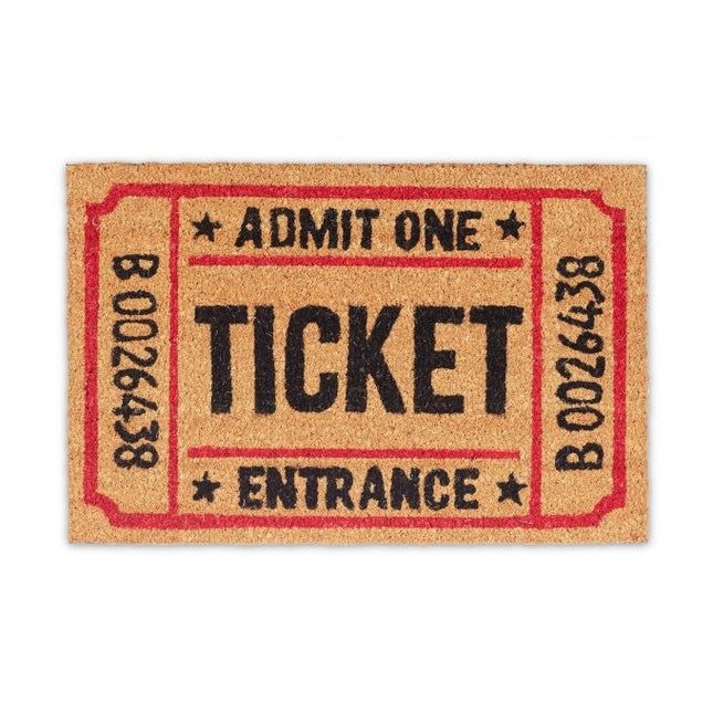 Fußmatte aus Kokosfaser Ticket