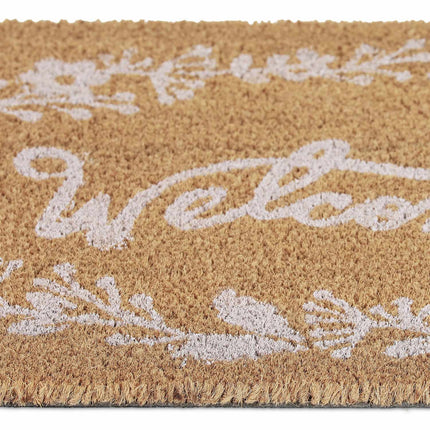 Paillasson en coco "Bienvenue".