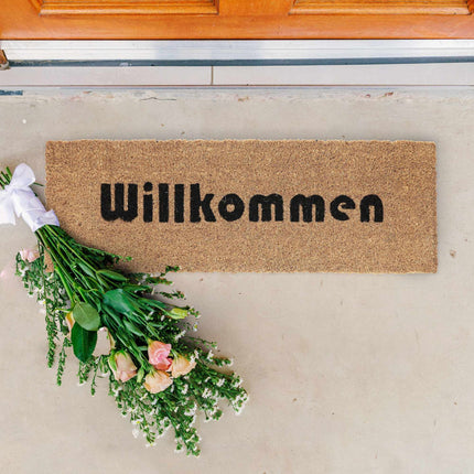 Fußmatte aus Kokosnuss Welcome Slim