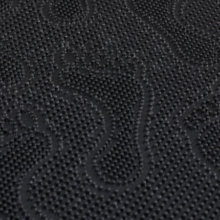 Door mat rubber design footprint