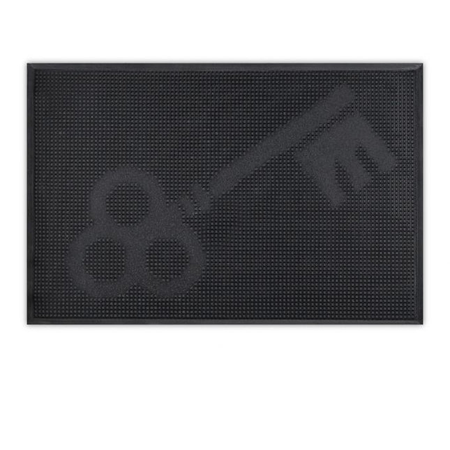 Fußmatte Gummi Design Schlüssel