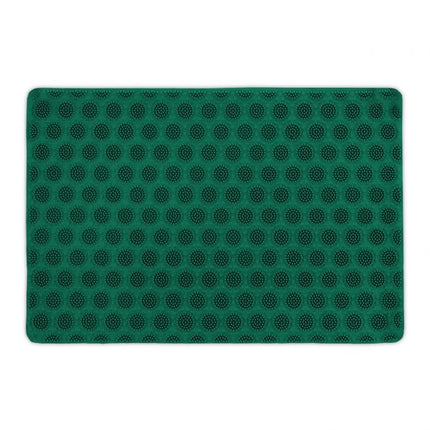 Door mat rubber green