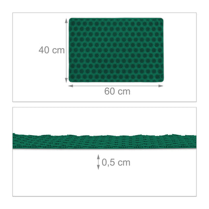 Door mat rubber green