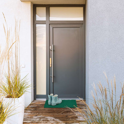 Door mat rubber green