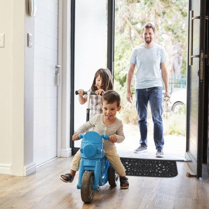 Door mat rubber with ornaments