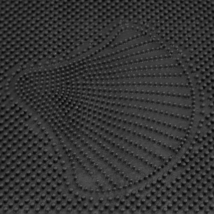 Door mat rubber with shells