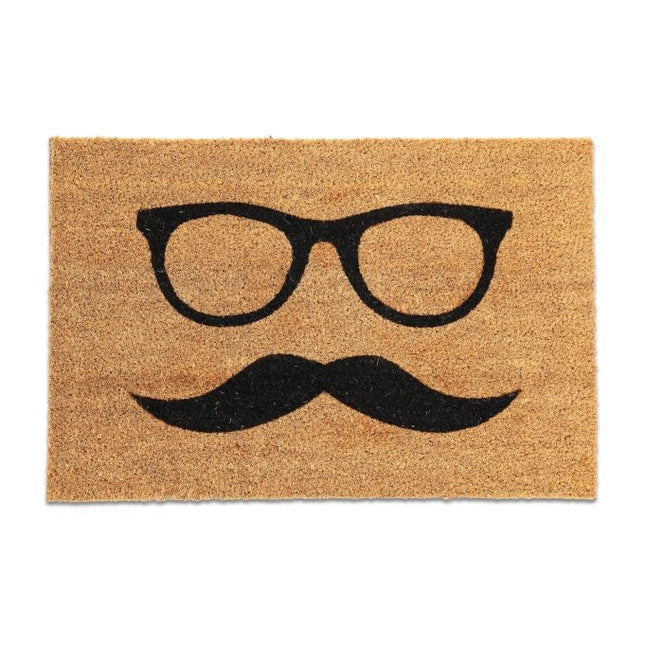 Fußmatte mit Kokosnuss "Mustasch