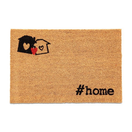 Door mat with coconut #home