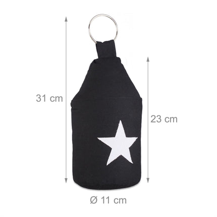 Butée de porte étoile avec poignée