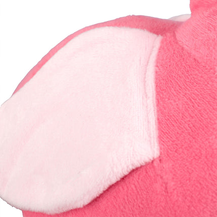 Cale-porte en tissu flamant rose