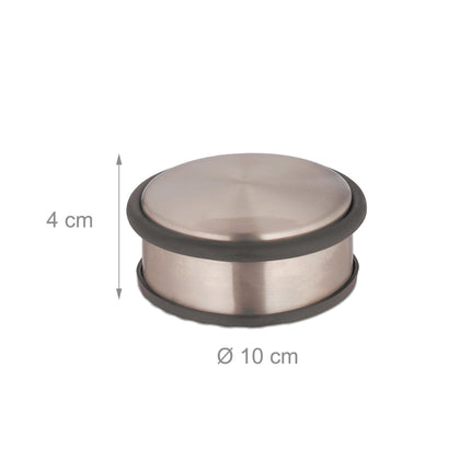 Türstopper aus Edelstahl und Bronze