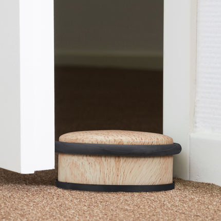 Türstopper in Holzoptik
