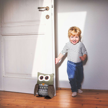 Door stop owl