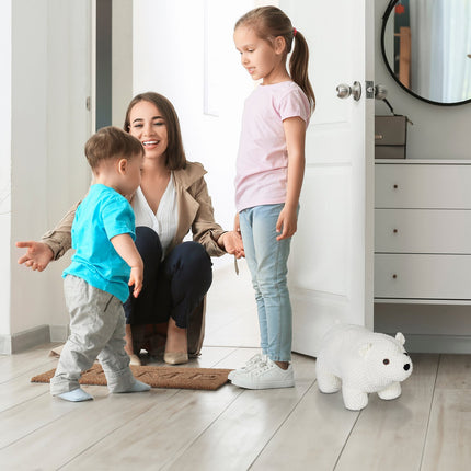 Door stop polar bear